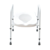 Home Care Raised Toilet Seat With Handle