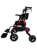  Hot sells Europe style Aluminum lightweight rollator walker with seat and footrest for disabled and erdely