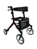 Rollator walkers for Seniors,Foldable rollator with Seat,Rollator Walker with Durable Aluminum