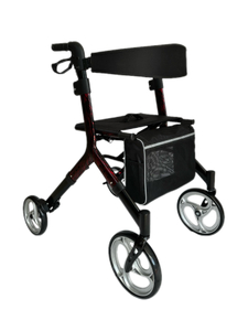 Rollator walkers for Seniors,Foldable rollator with Seat,Rollator Walker with Durable Aluminum