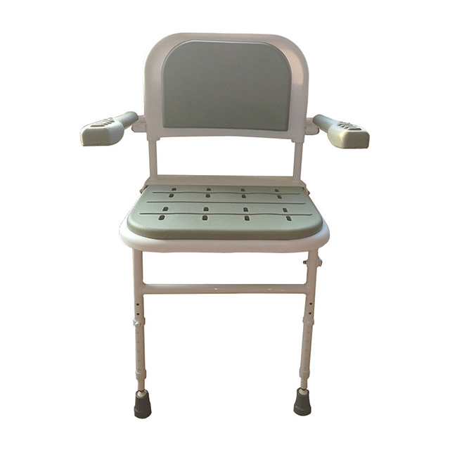 Wall Mounted Shower Chair With Backrest