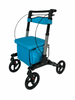 Shopping Cart Folding Rollator Walker for Elderly