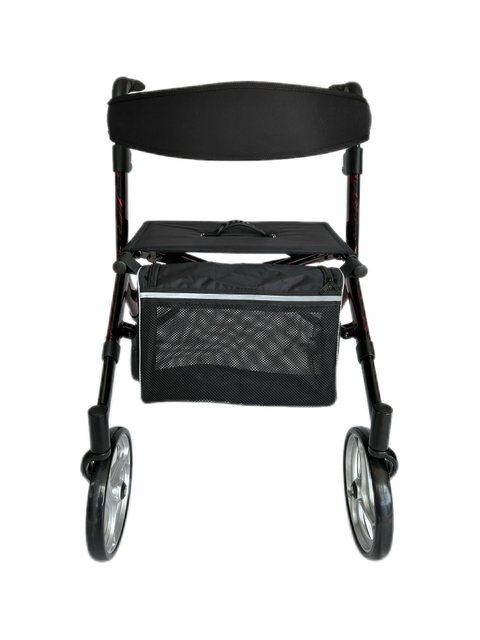 Rollator walkers for Seniors,Foldable rollator with Seat,Rollator Walker with Durable Aluminum