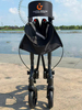 Hot sells Europe style Carbon Fiber light weight Rollator walker with seat and footrest for Disabled And Seniors 